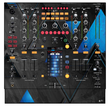 Pioneer DJ DJM 2000 Skin Metallic Bermuda Blue